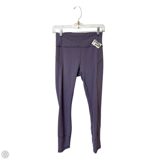 Athletic Leggings By Lululemon In Purple, Size: 6