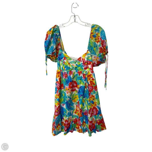 Dress Casual Midi By Amanda Uprichard In Floral Print, Size: M