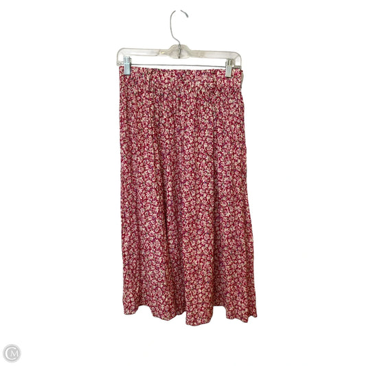 Skirt Maxi By Clothes Mentor In Floral Print, Size: M
