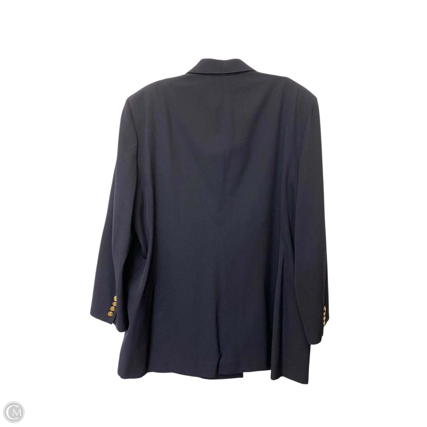 Blazer By Clothes Mentor In Blue, Size: 18