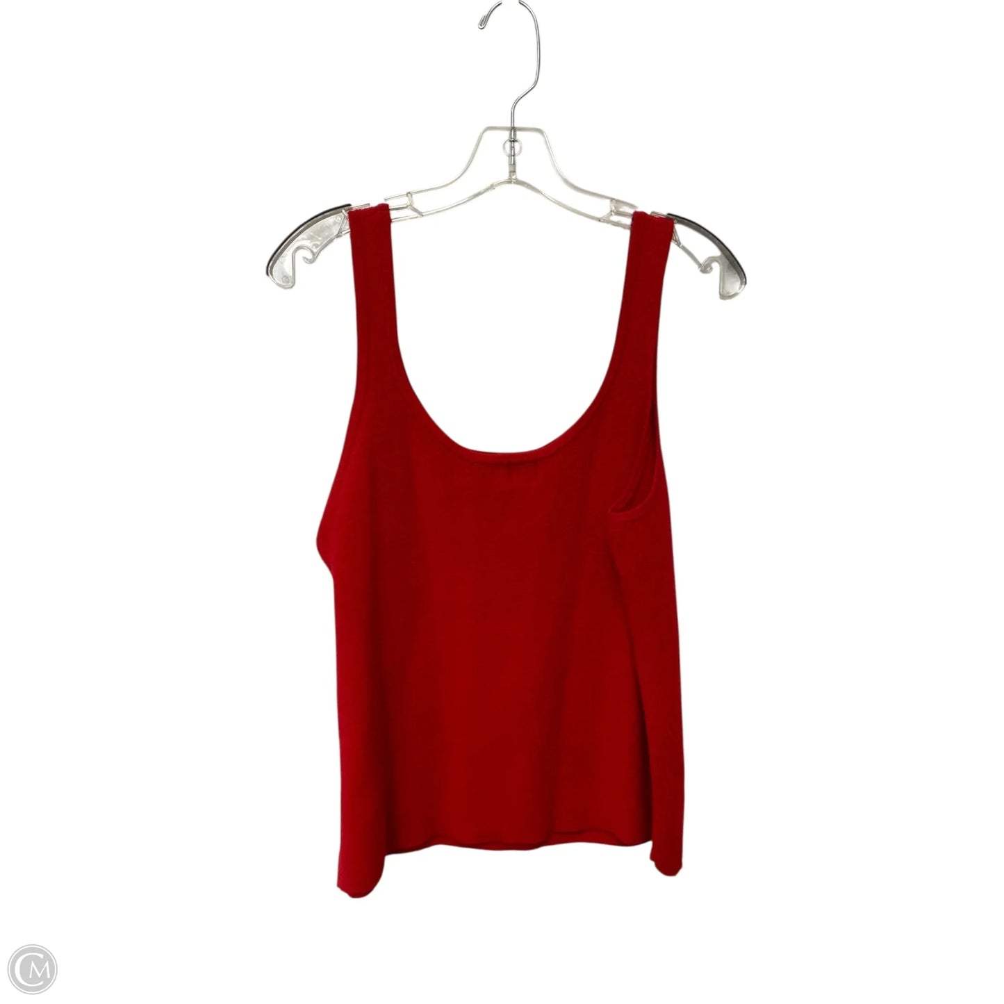 Top 2pc Sleeveless By Clothes Mentor In Red, Size: Xxl