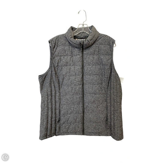 Vest Puffer & Quilted By Cmf In Grey, Size: Xxl