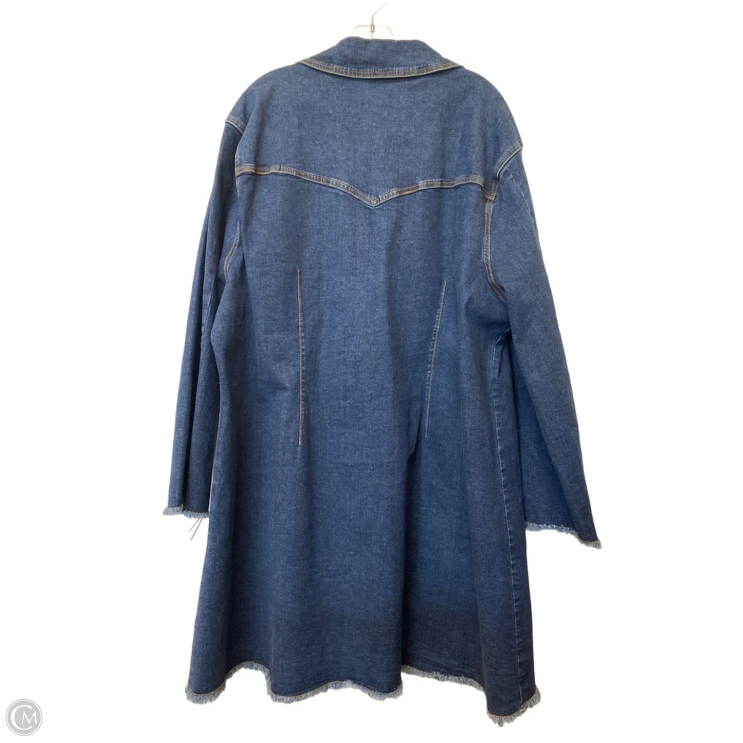 Coat Other By Ethyl In Blue Denim, Size: 3x