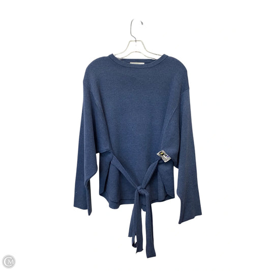 Sweater By Goodnight Macaroon In Blue, Size: M