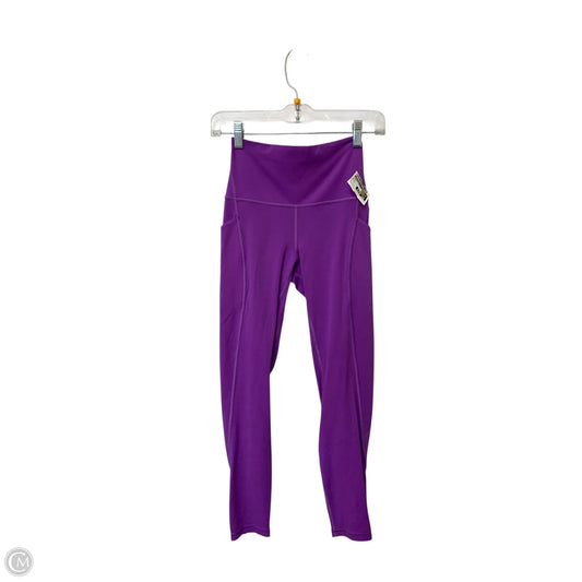Athletic Leggings By Lululemon In Purple, Size: 4
