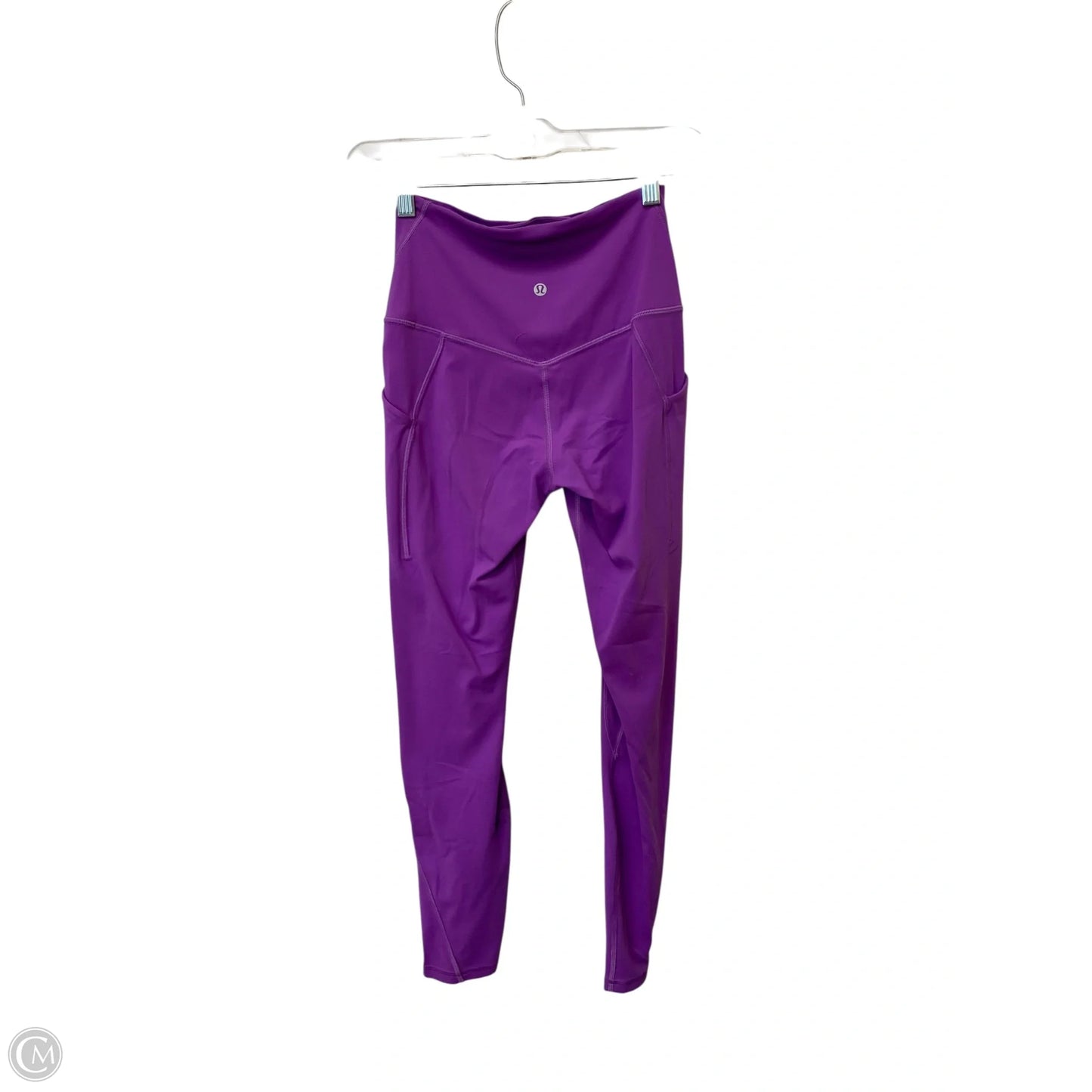 Athletic Leggings By Lululemon In Purple, Size: 4