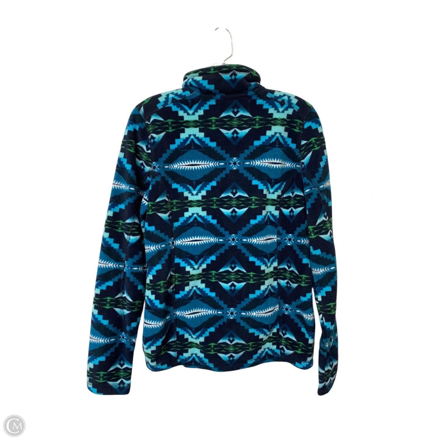 Jacket Fleece By Clothes Mentor In Multi-colored, Size: S