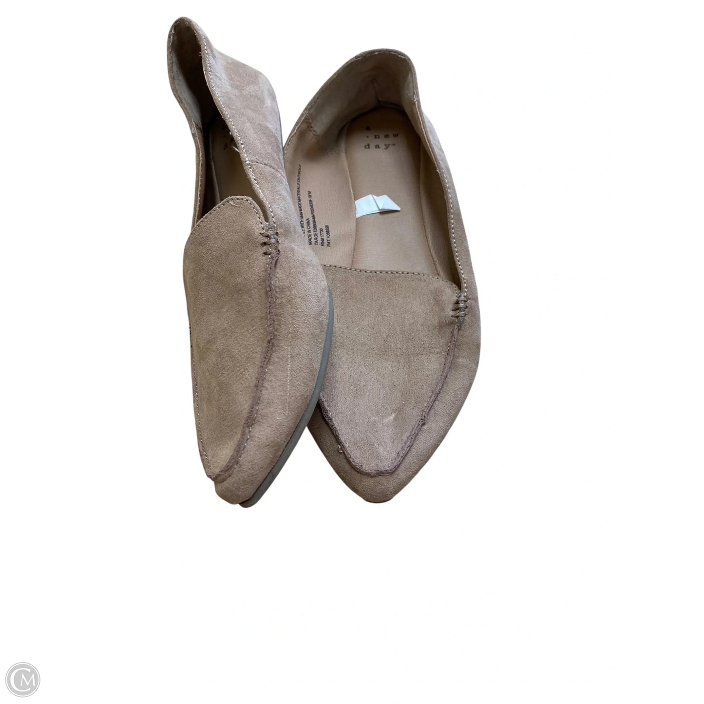 Shoes Flats By A New Day In Tan, Size: 5.5
