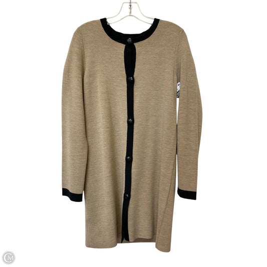 Sweater Cardigan By Ann Taylor In Brown, Size: M