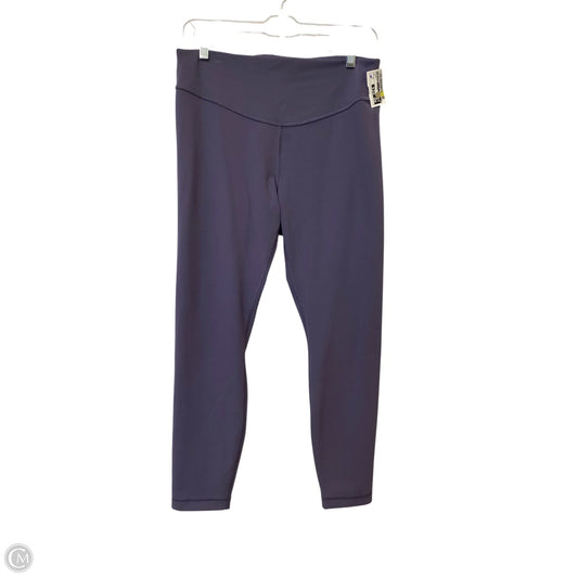 Athletic Leggings By Lululemon In Purple, Size: 12