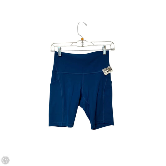 Athletic Shorts By Lululemon In Blue, Size: 6
