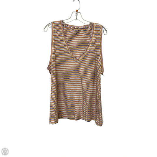 Tank Top By Madewell In Striped Pattern, Size: Xxl
