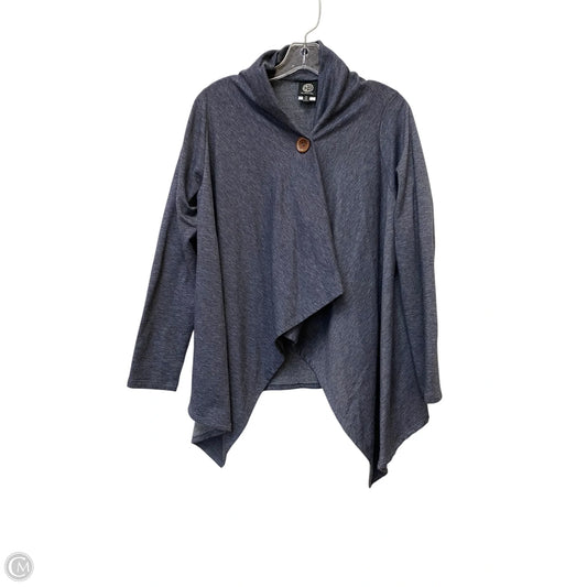 Cardigan By Bobeau In Blue, Size: M