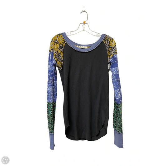 Top Long Sleeve By We The Free In Grey, Size: L