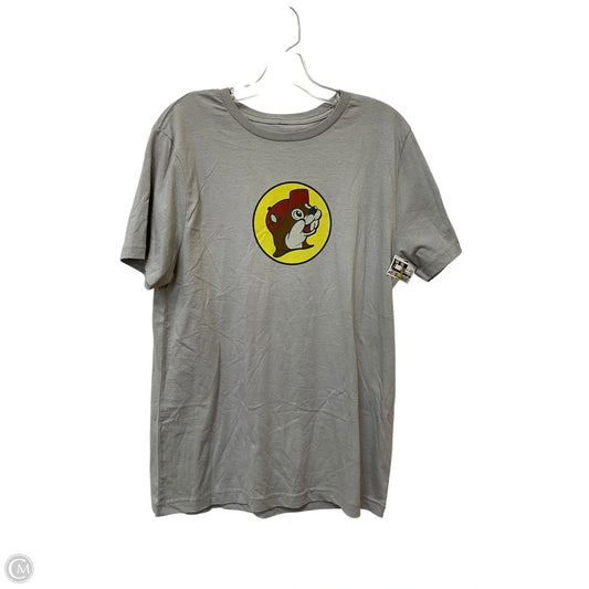Top Short Sleeve Basic By Cme In Grey, Size: M