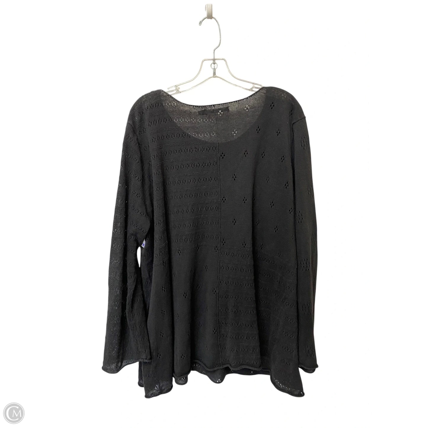 Sweater By Clothes Mentor In Grey, Size: Xxl