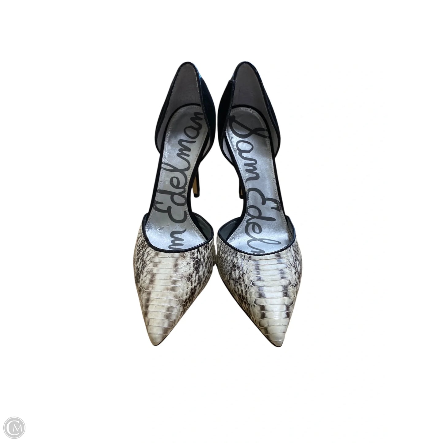 Shoes Heels Stiletto By Sam Edelman In Snakeskin Print, Size: 7