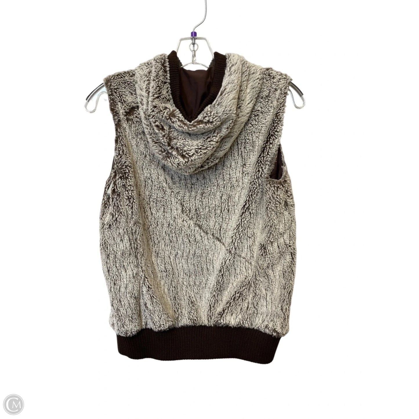 Vest Faux Fur & Sherpa By Patagonia In Brown, Size: Xs