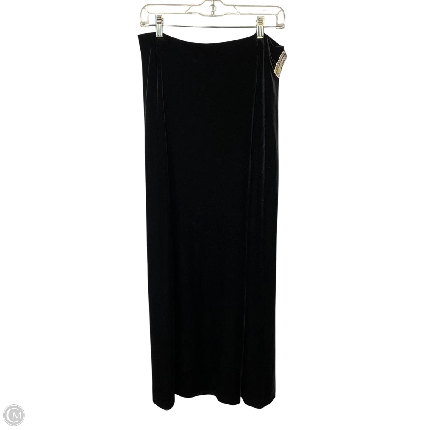 Skirt Maxi By Alex Evenings In Black, Size: Xl