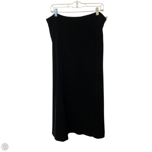 Skirt Maxi By R And K Originals In Black, Size: 16