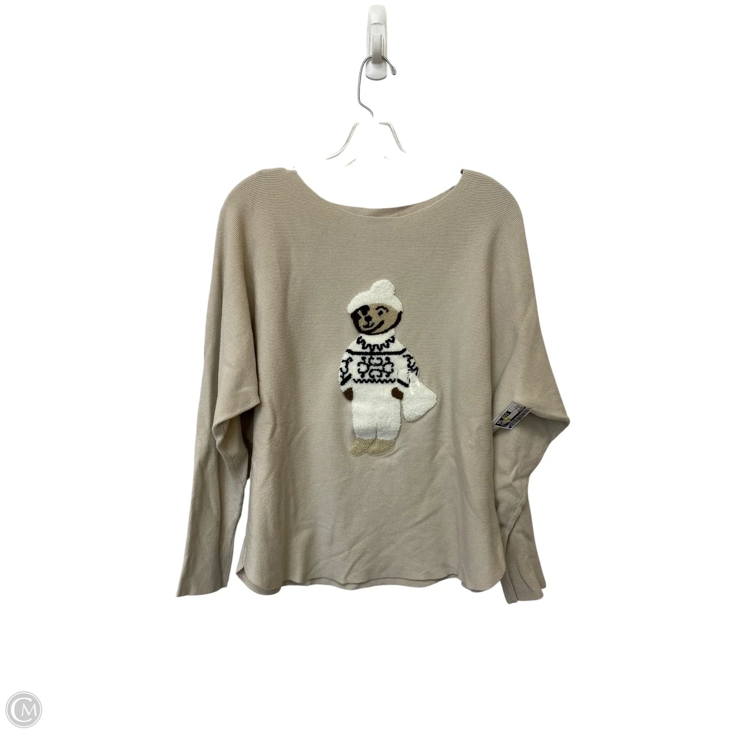 Sweater By Aaeda In Tan, Size: L