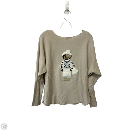 Sweater By Aaeda In Tan, Size: L