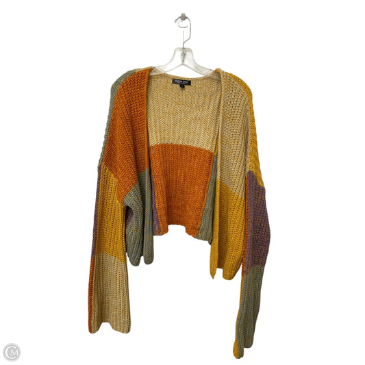 Sweater Cardigan By Shein In Multi-colored, Size: L