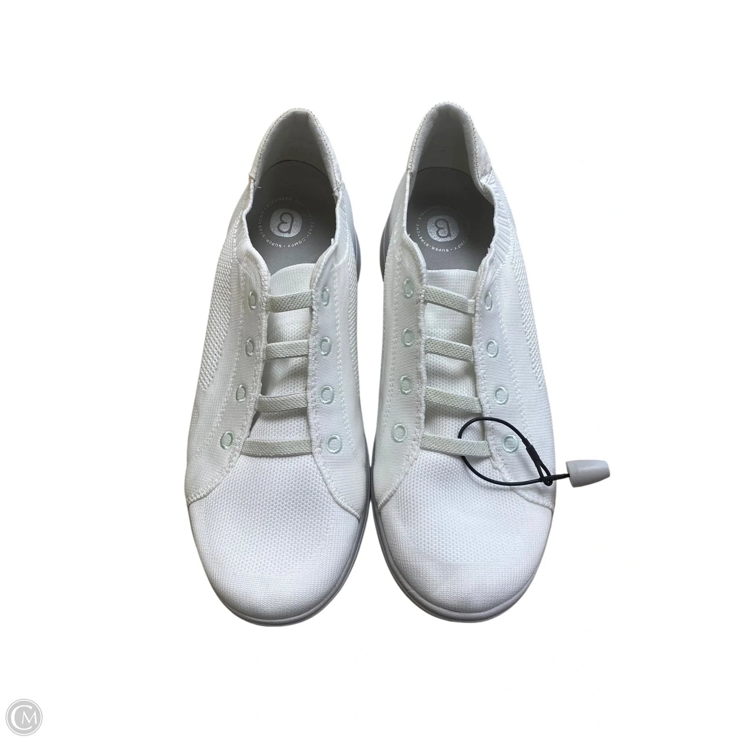 Shoes Flats By Bzees In White, Size: 9