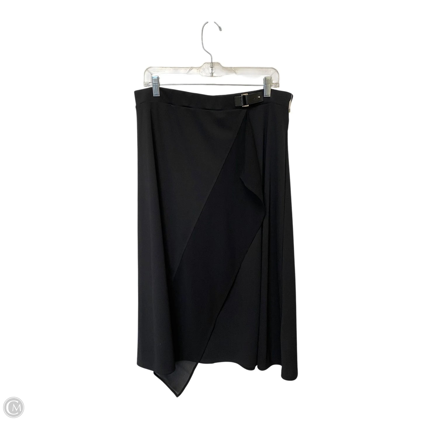 Skirt Midi By Dkny In Black, Size: L