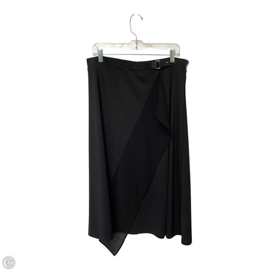 Skirt Midi By Dkny In Black, Size: L