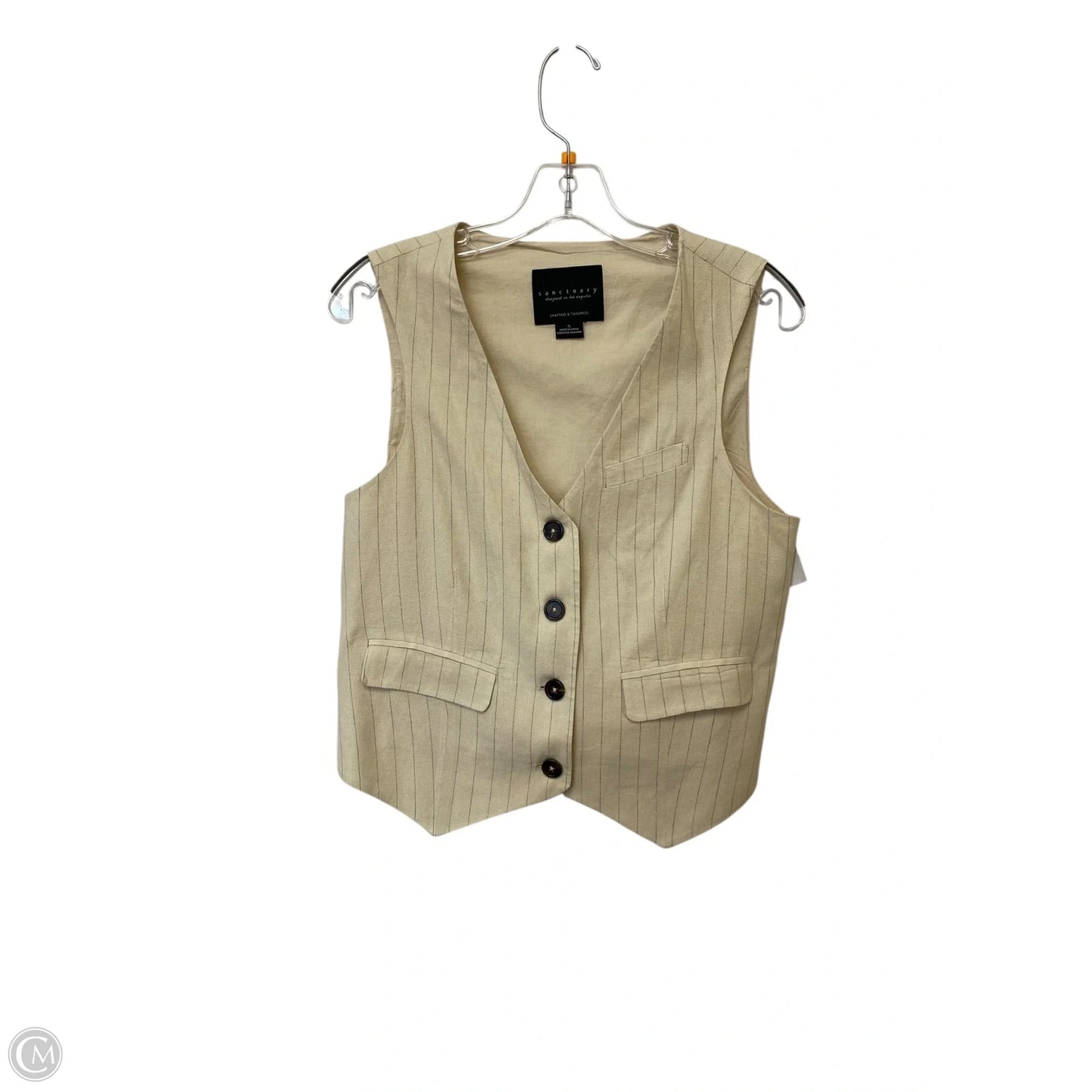 Vest Other By Sanctuary In Tan, Size: S