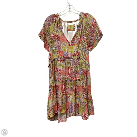 Dress Casual Midi By Cme In Multi-colored, Size: S