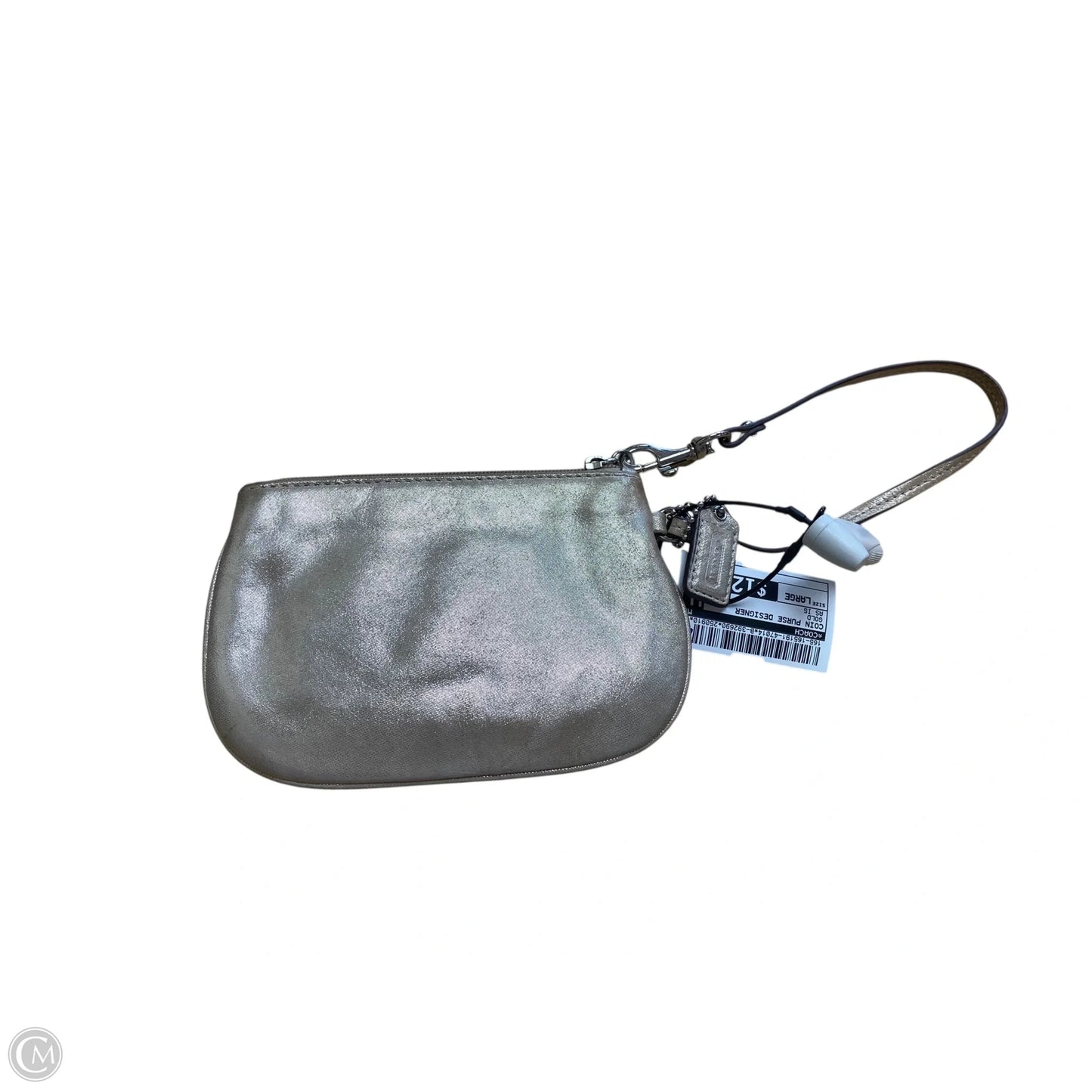 Coin Purse Designer By Coach, Size: Large