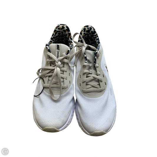 Shoes Athletic By Nike In White, Size: 10