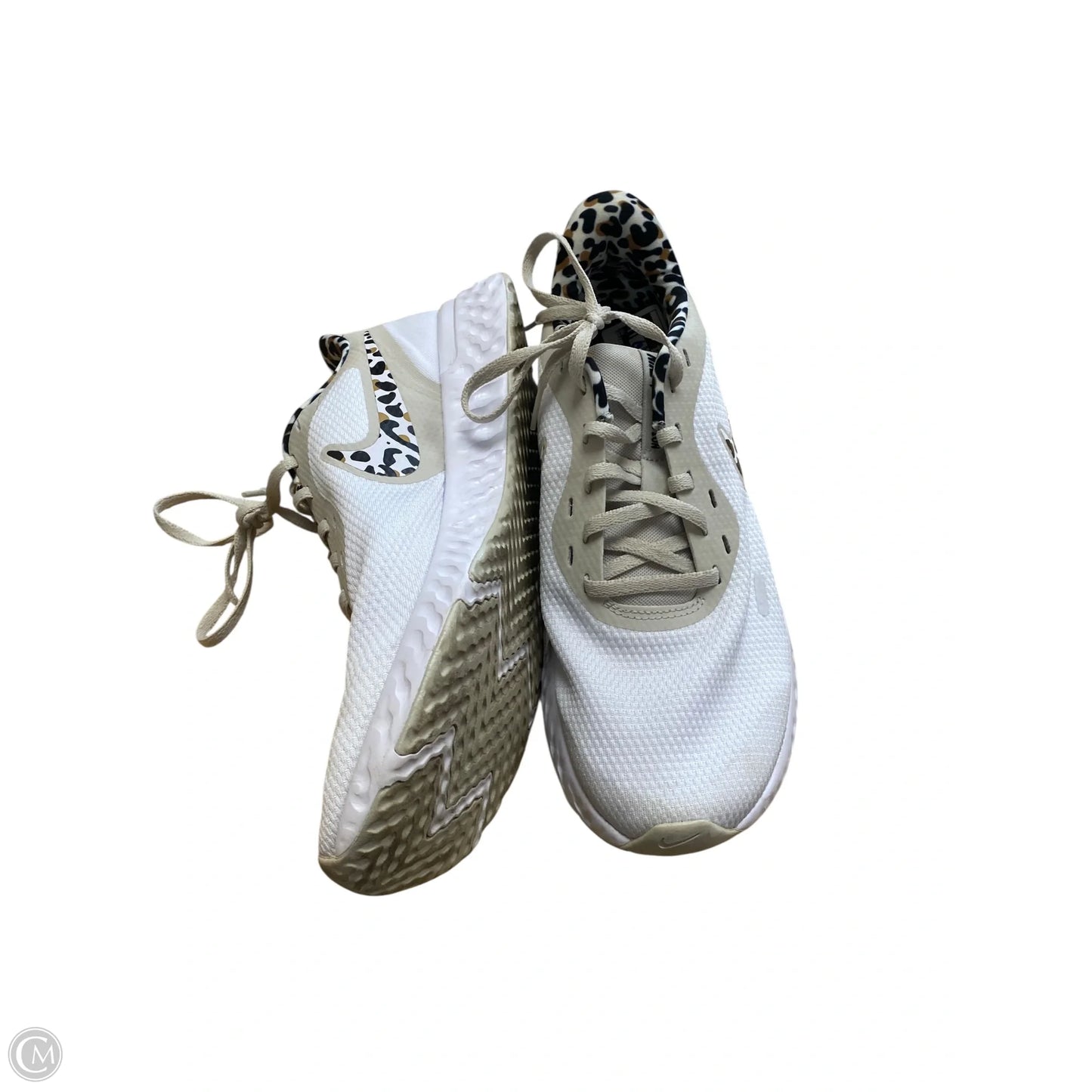 Shoes Athletic By Nike In White, Size: 10