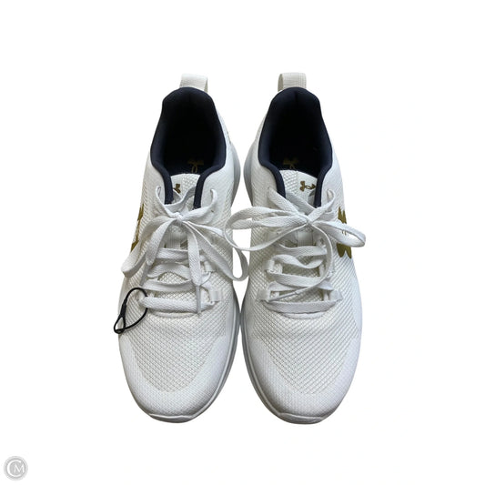 Shoes Athletic By Under Armour In White, Size: 9.5