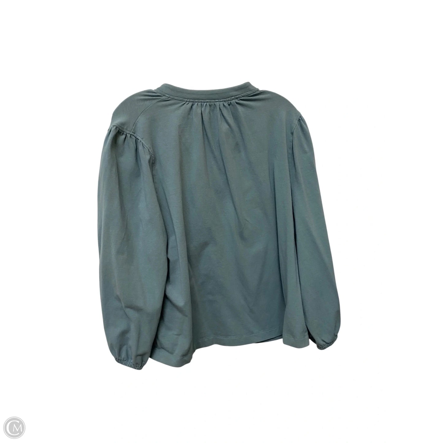 Top Long Sleeve Basic By Free Assembly In Blue, Size: Xxl