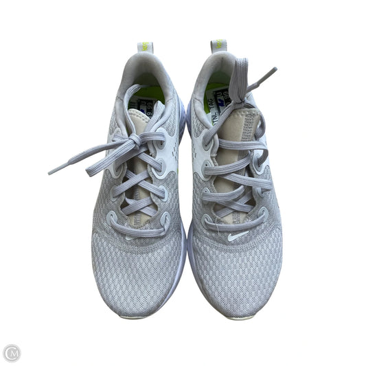 Shoes Flats By Nike In Grey, Size: 8
