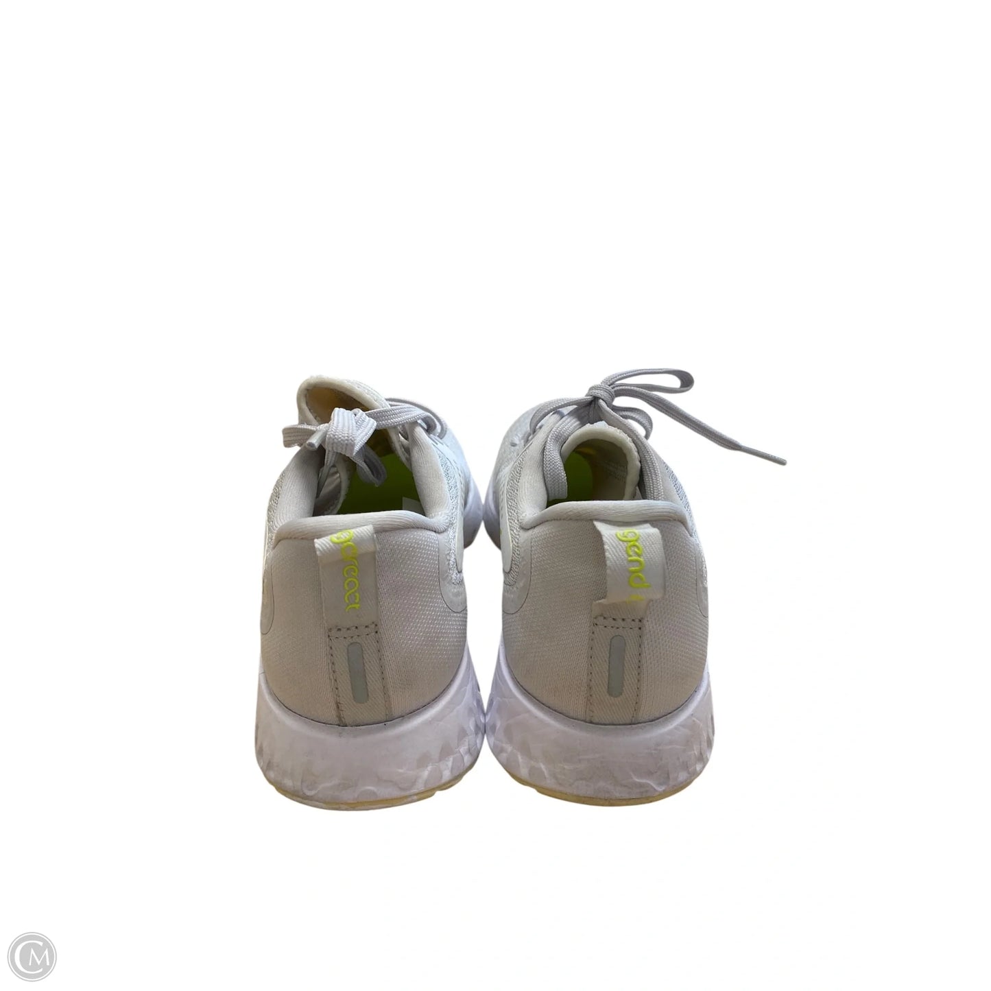Shoes Flats By Nike In Grey, Size: 8