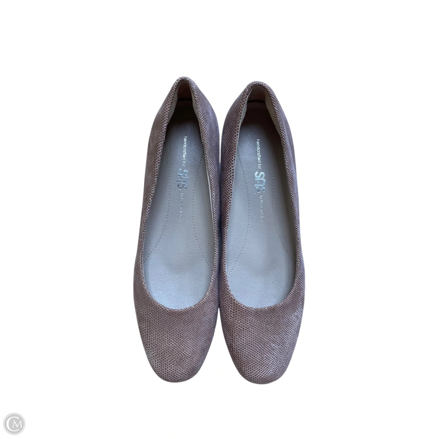Shoes Heels Wedge By Sas In Brown, Size: 8.5