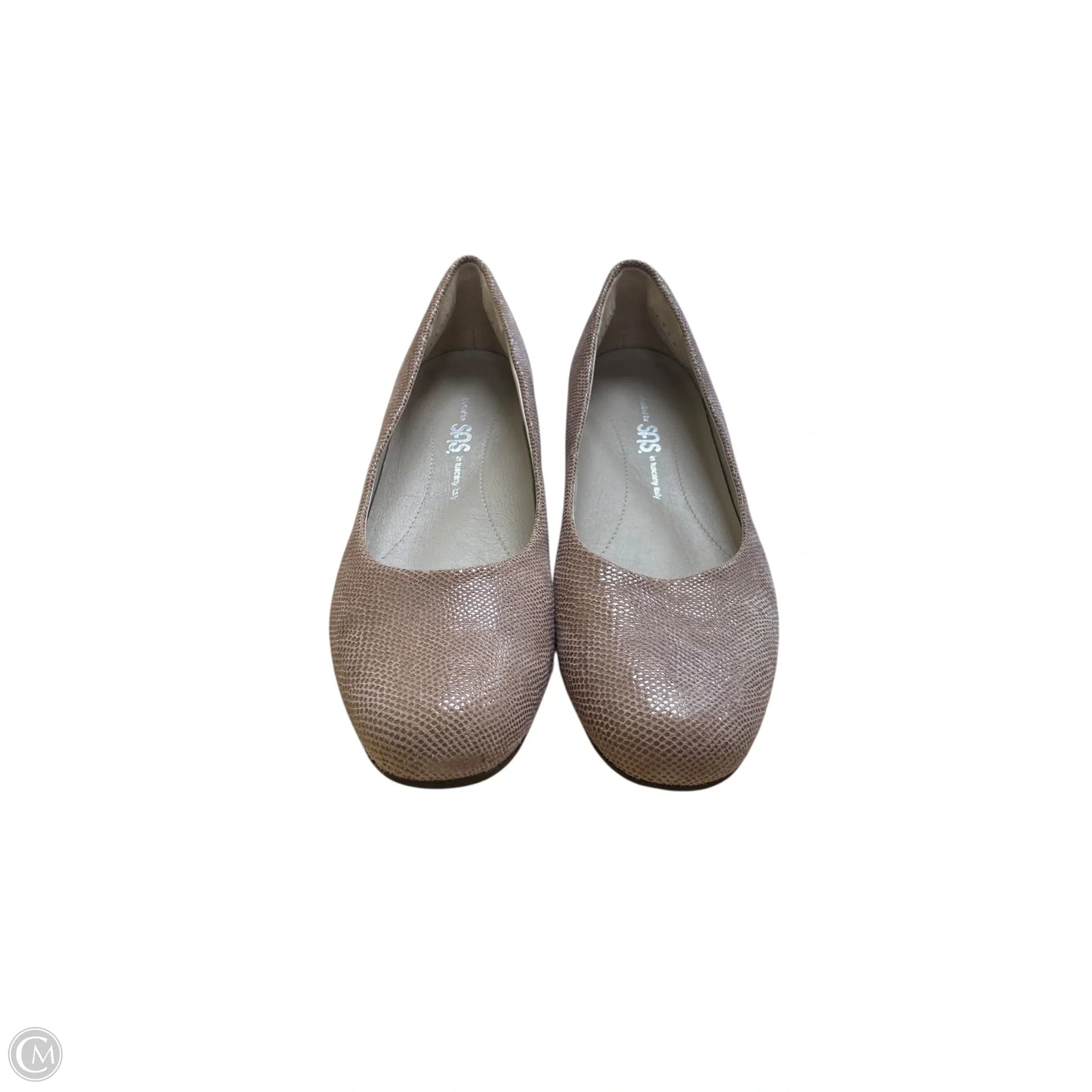 Shoes Heels Wedge By Sas In Brown, Size: 8.5