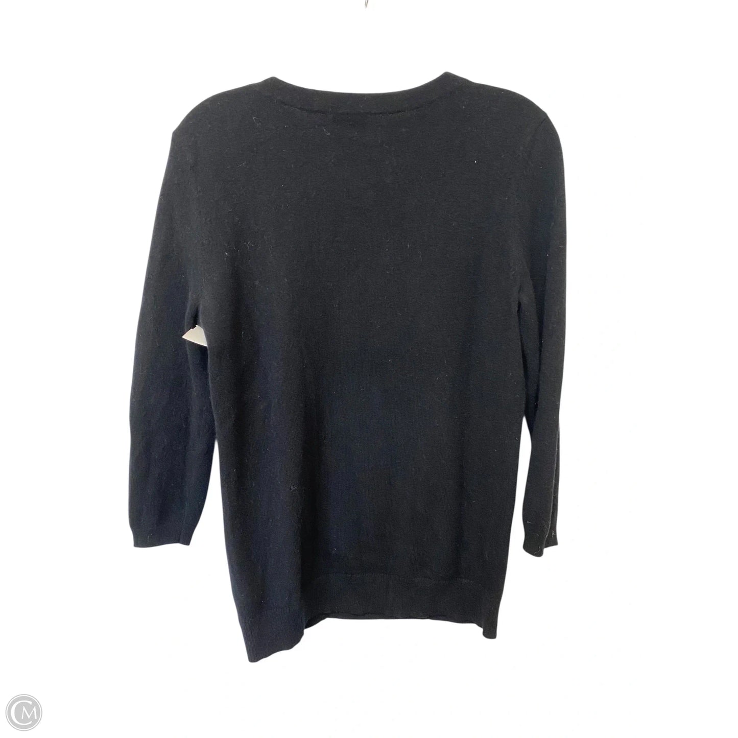 Sweater Cashmere By Talbots In Black, Size: M