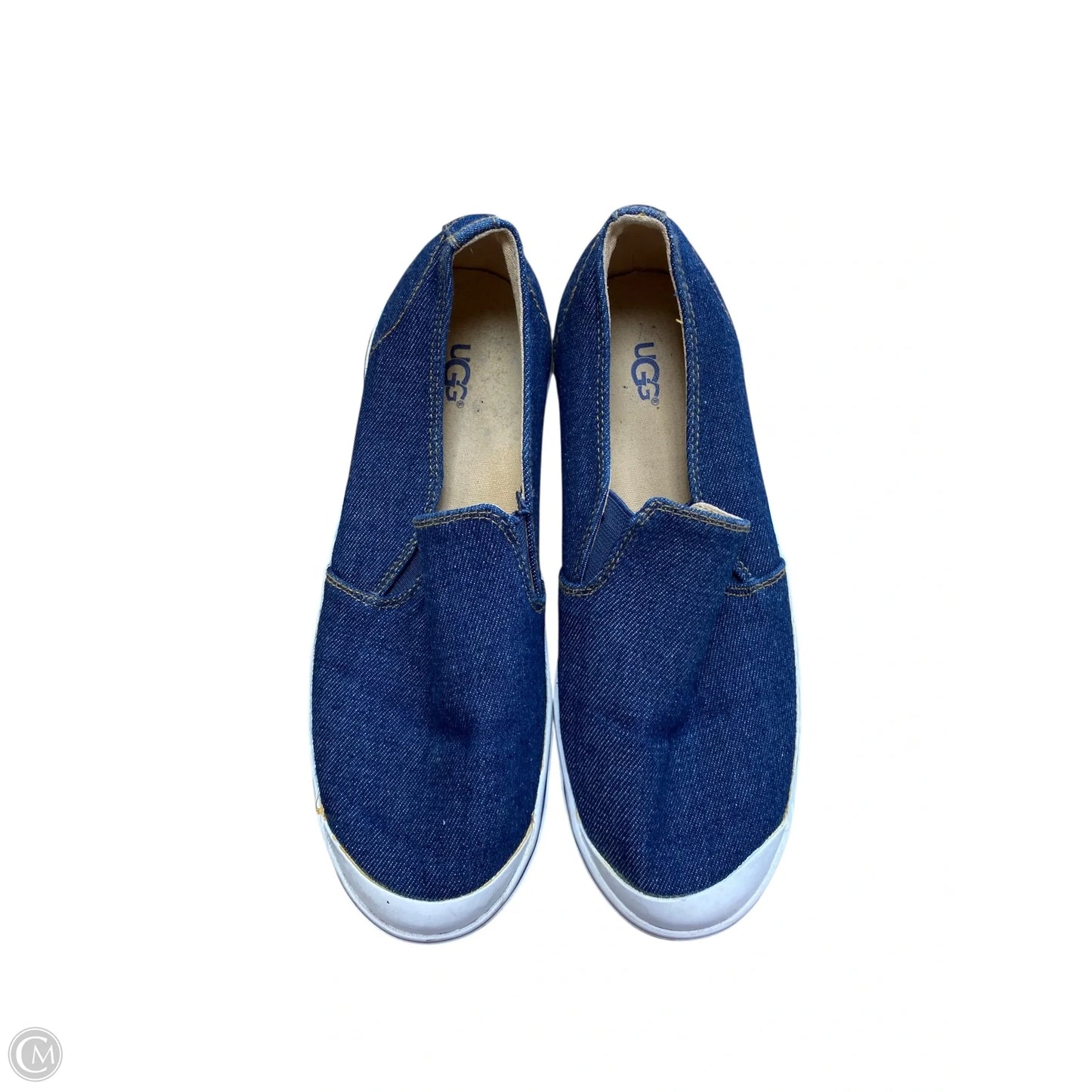 Shoes Designer By Ugg In Blue Denim, Size: 6