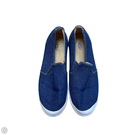 Shoes Designer By Ugg In Blue Denim, Size: 6