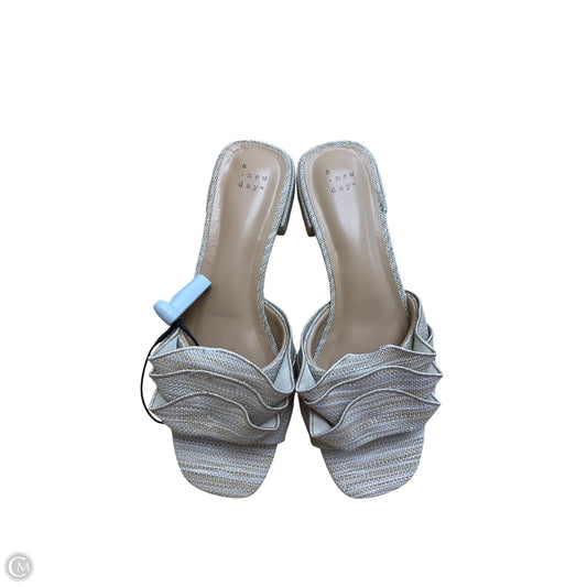 Shoes Flats By A New Day In Tan, Size: 9.5