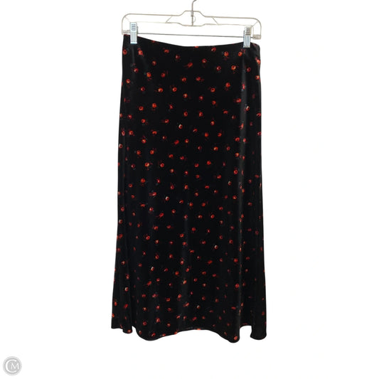 Skirt Maxi By Loft In Black, Size: Xs