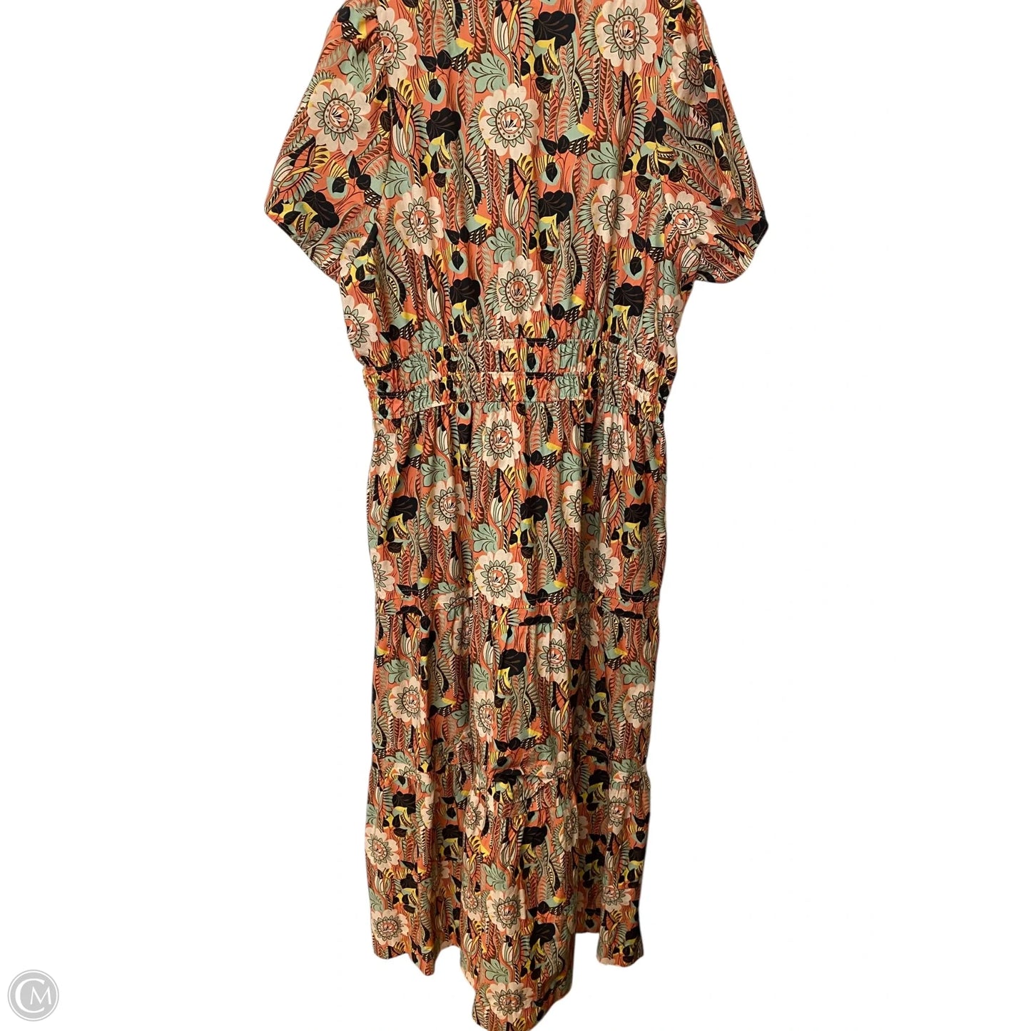 Dress Casual Maxi By Anthropologie In Floral Print, Size: 2x