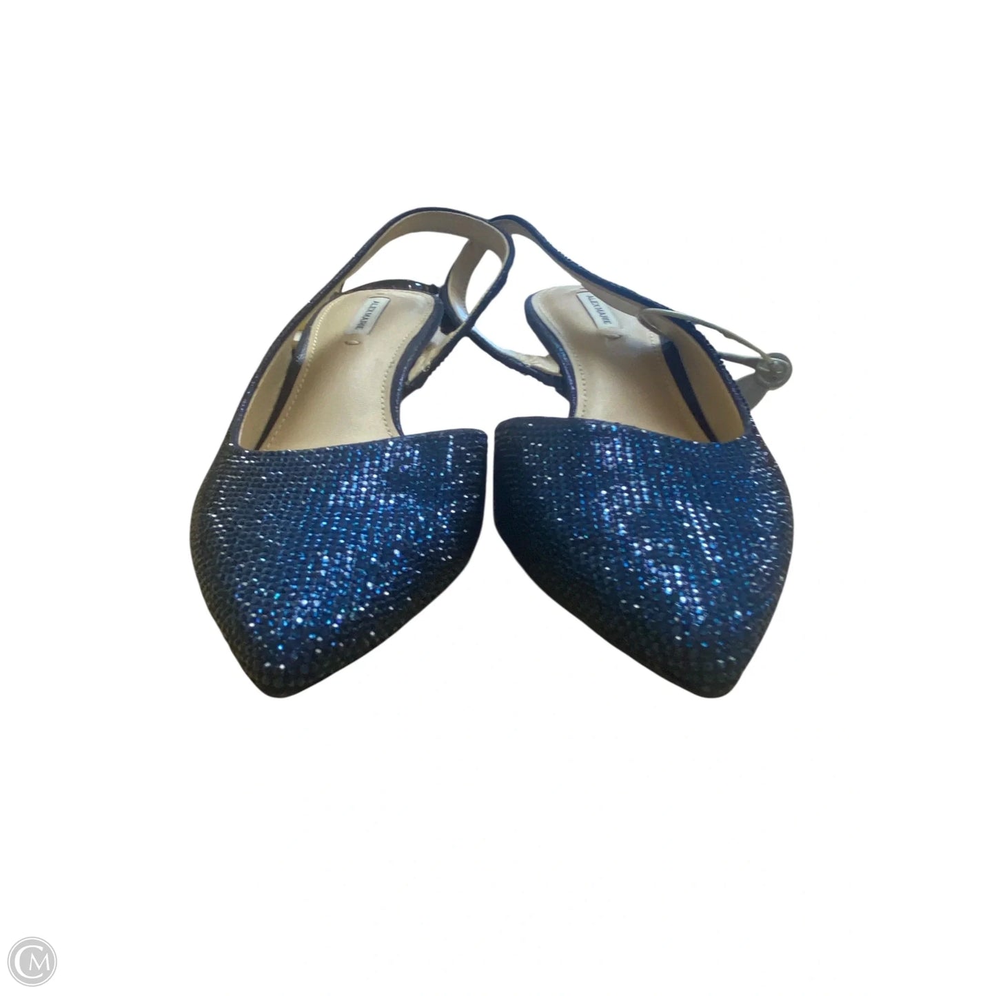 Shoes Heels Kitten By Alex Marie In Blue, Size: 5.5