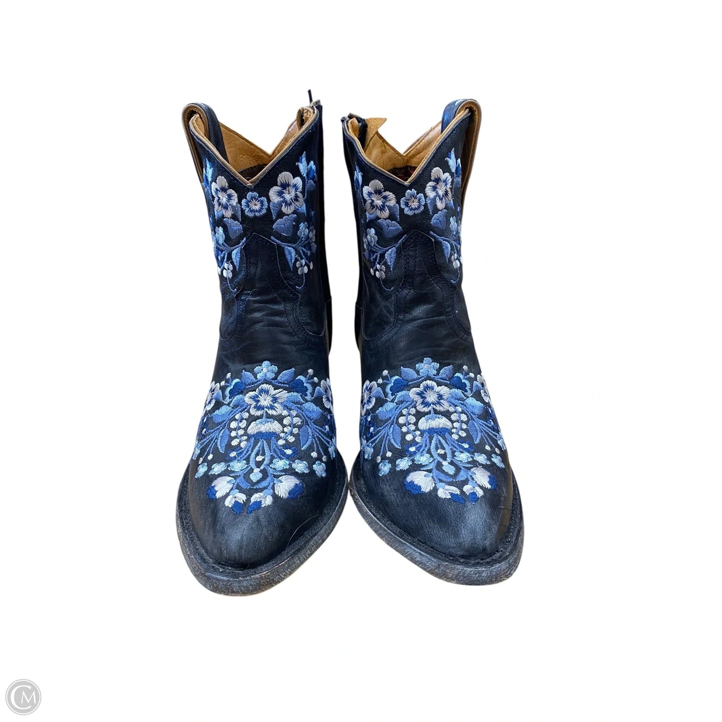 Boots Western By Old Gringo In Floral Print, Size: 7.5
