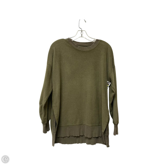Sweatshirt Crewneck By Aerie In Green, Size: Xs